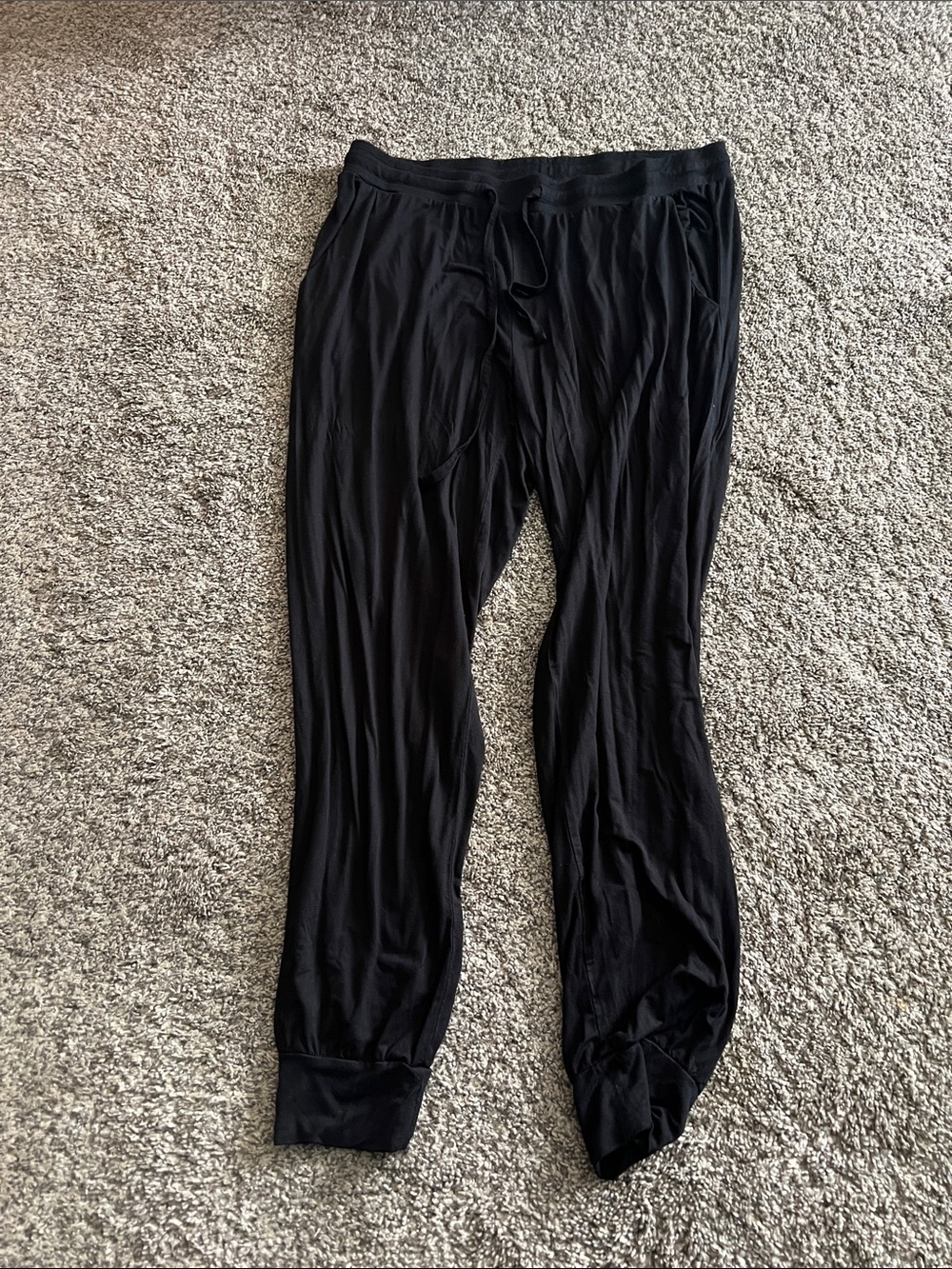 Women’s Black Jogger Pants - Comfortable Casual Wear